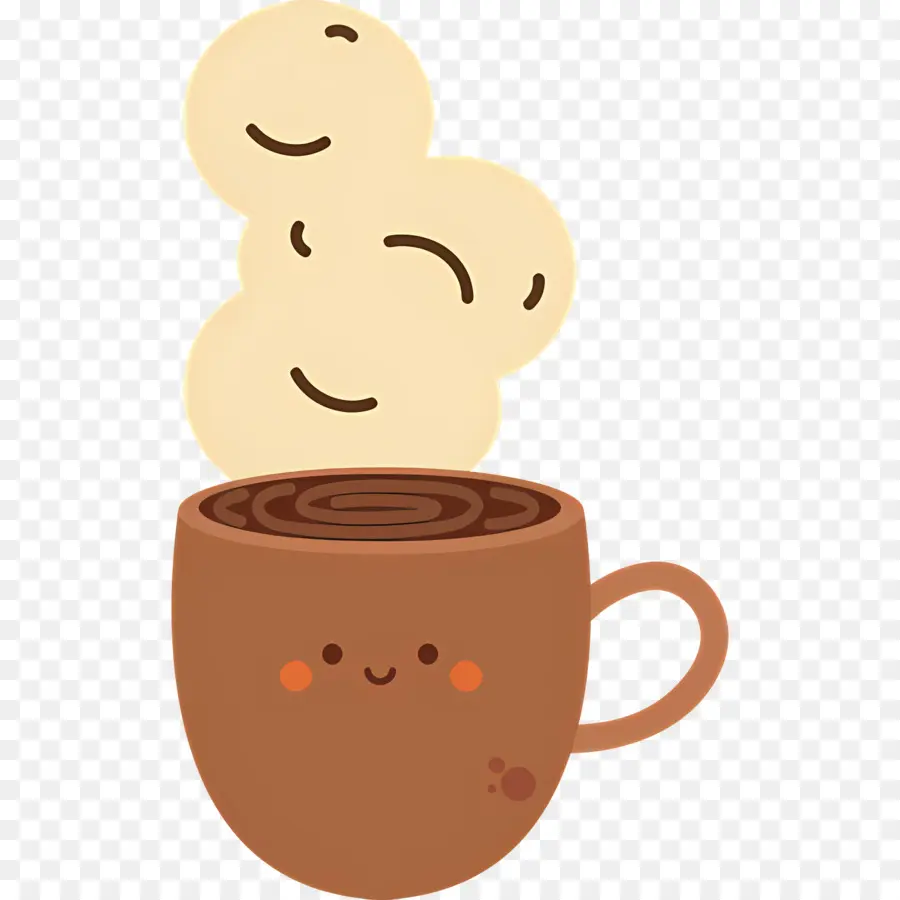 Kopi Cappucino，Mug Kopi Lucu PNG