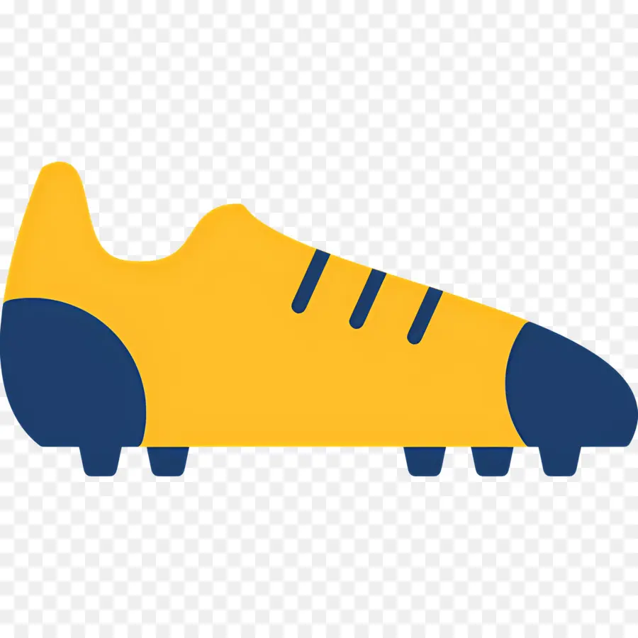 Sepatu Sepak Bola，Sepatu Sepak Bola Kuning PNG