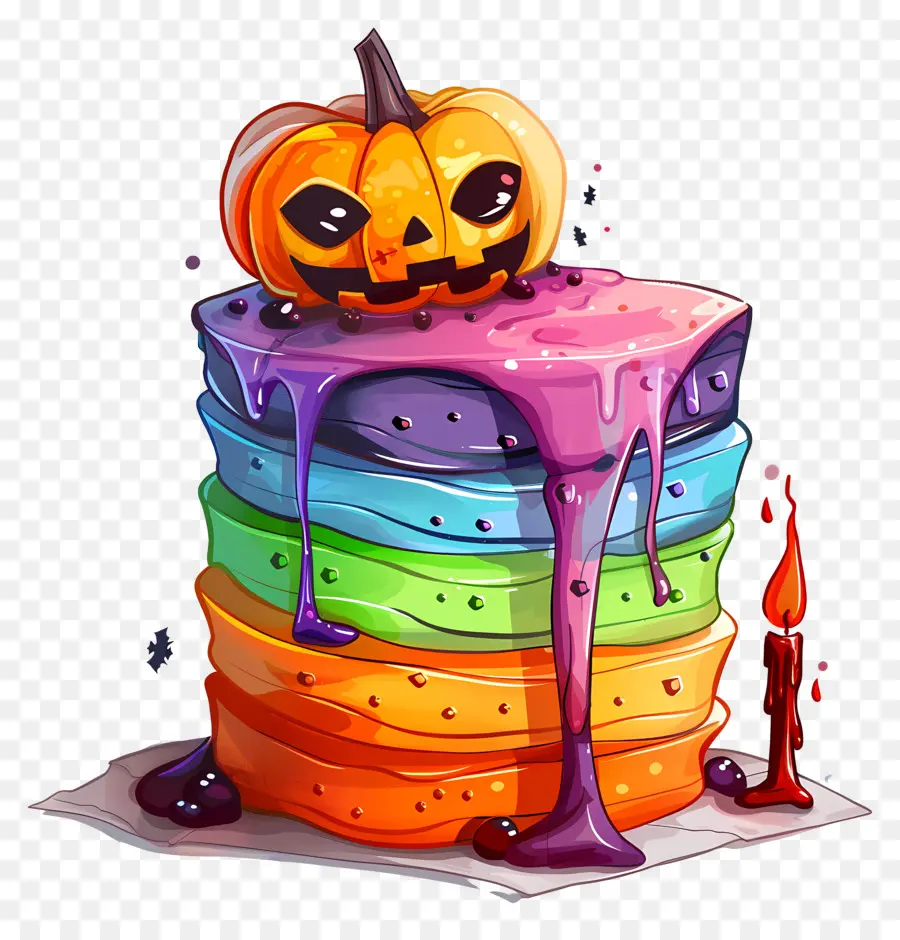 Kue Halloween，Labu Kuning PNG