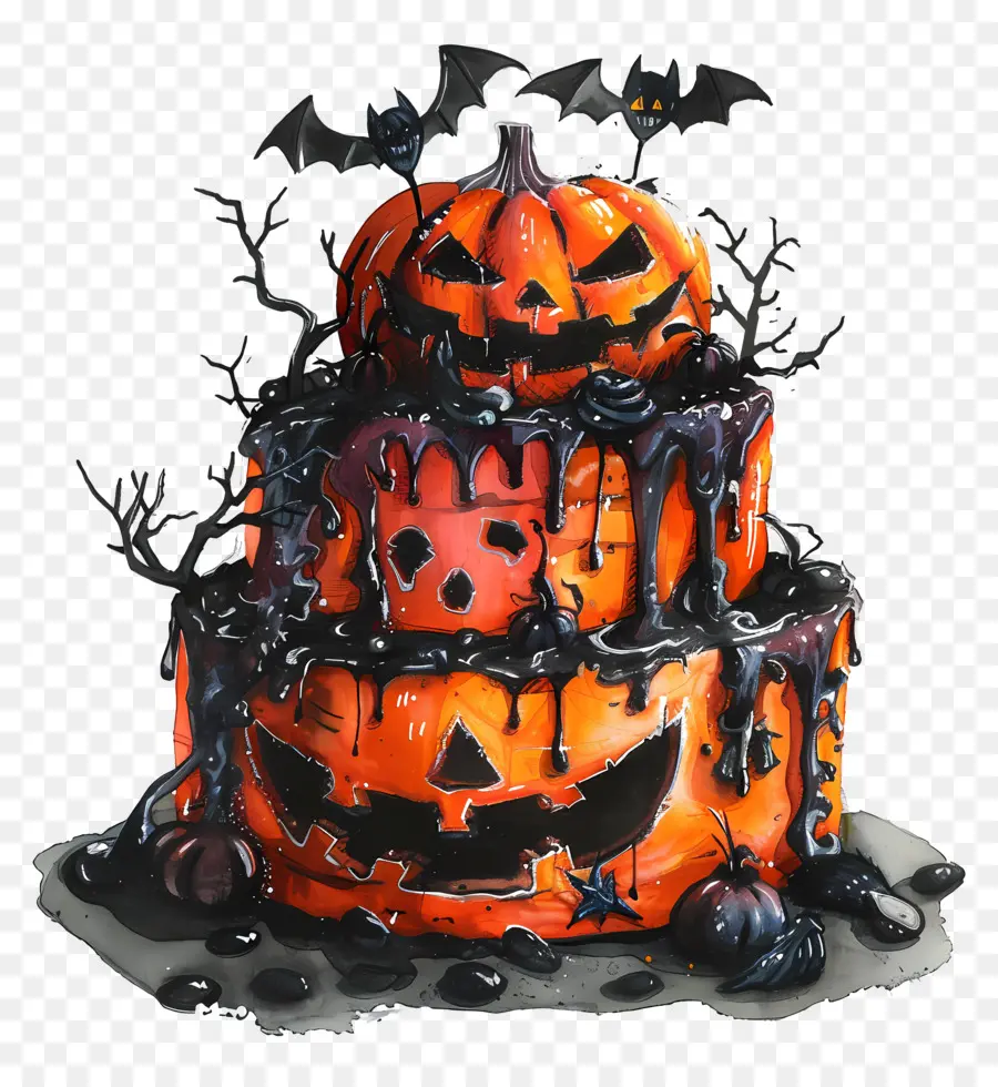 Kue Halloween，Labu Kuning PNG