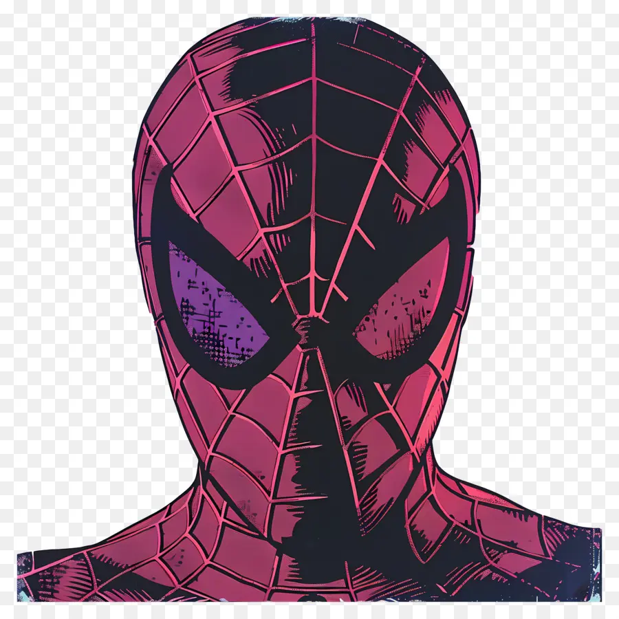 Wajah Spider Man，Topeng Laba Laba PNG