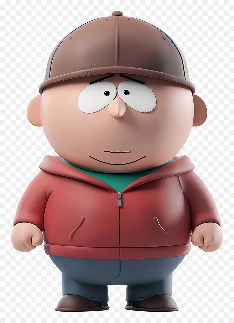 Eric Cartman，Karakter Kartun Berjaket Merah PNG