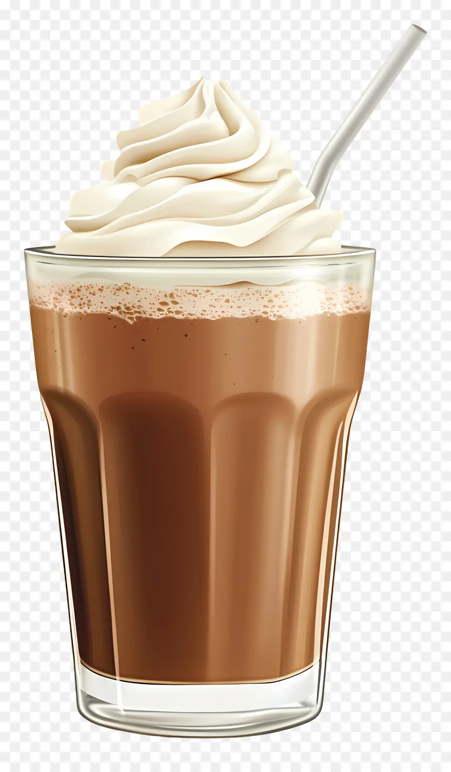 Moka Frappuccino，Es Kopi Dengan Krim PNG