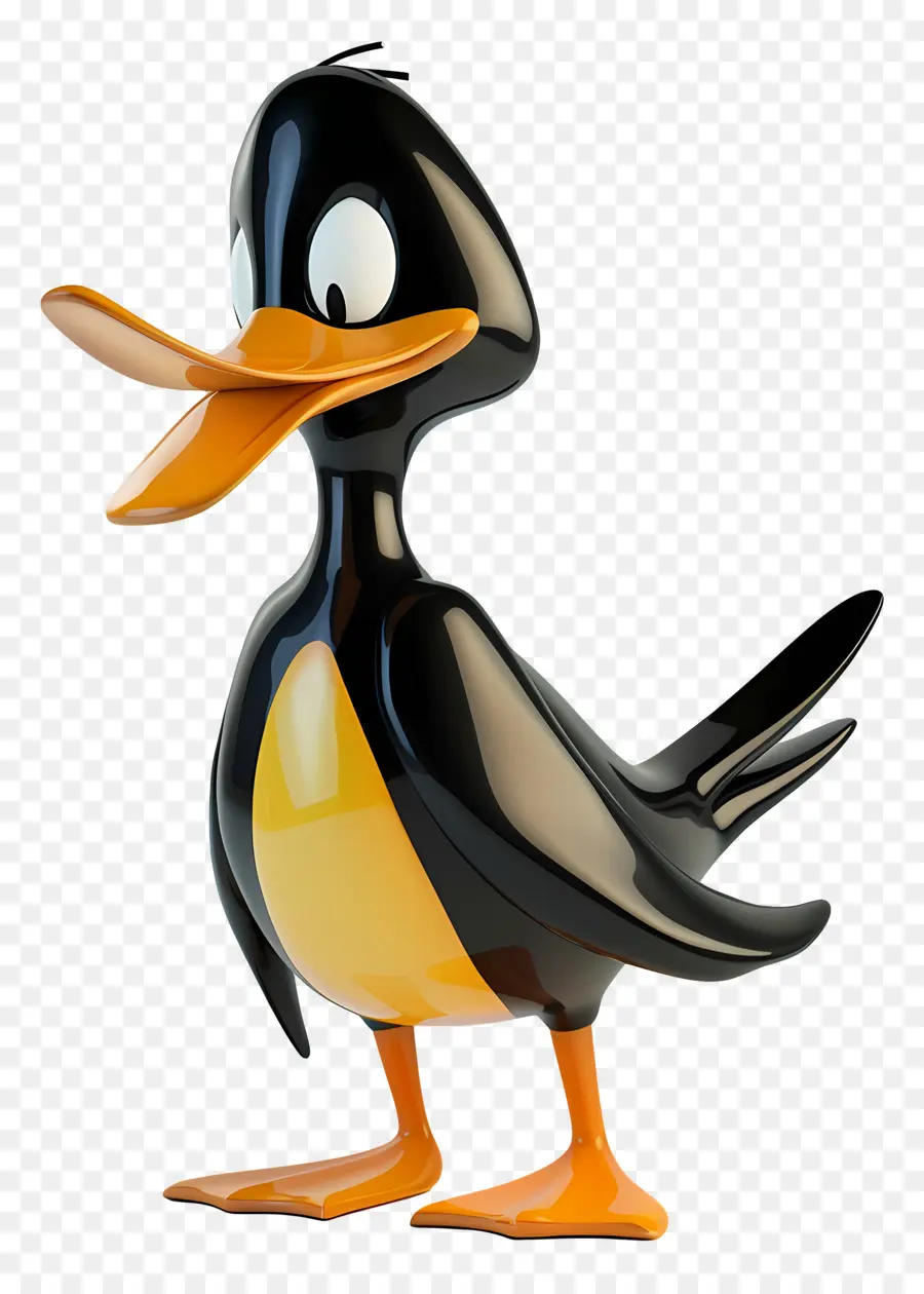 Bebek Daffy，Bebek Klasik PNG