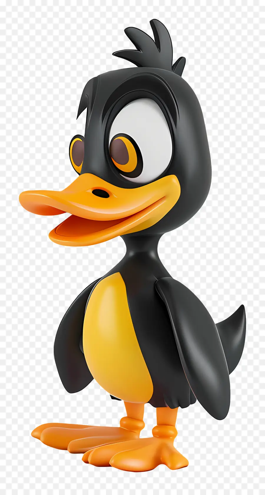 Bebek Daffy，Bebek Marah PNG