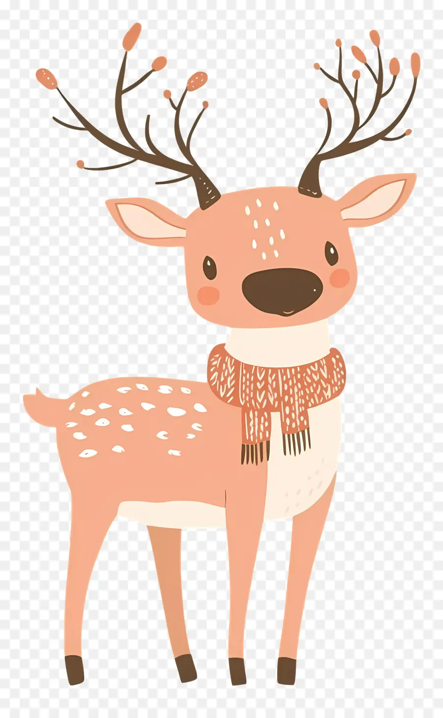 Rusa Natal，Rusa Kartun PNG