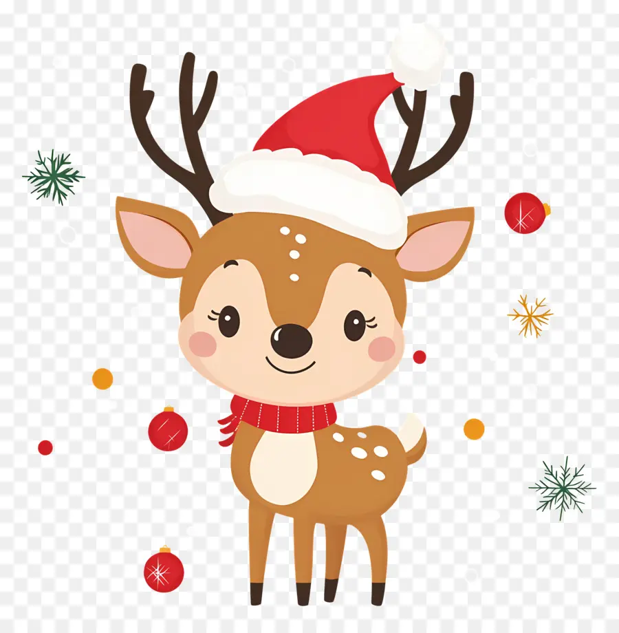 Rusa Natal，Rusa Kutub Yang Lucu PNG