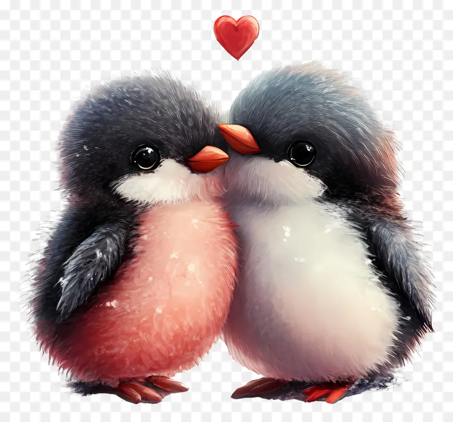 Cinta Yang Lucu，Penguin Yang Lucu PNG