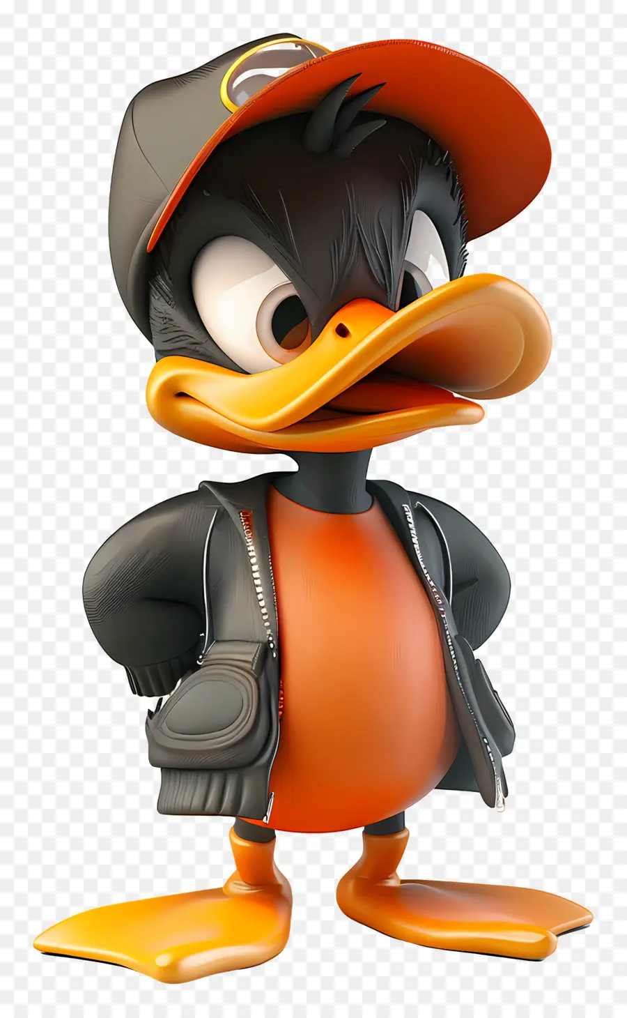 Bebek Daffy，Bebek Kartun PNG