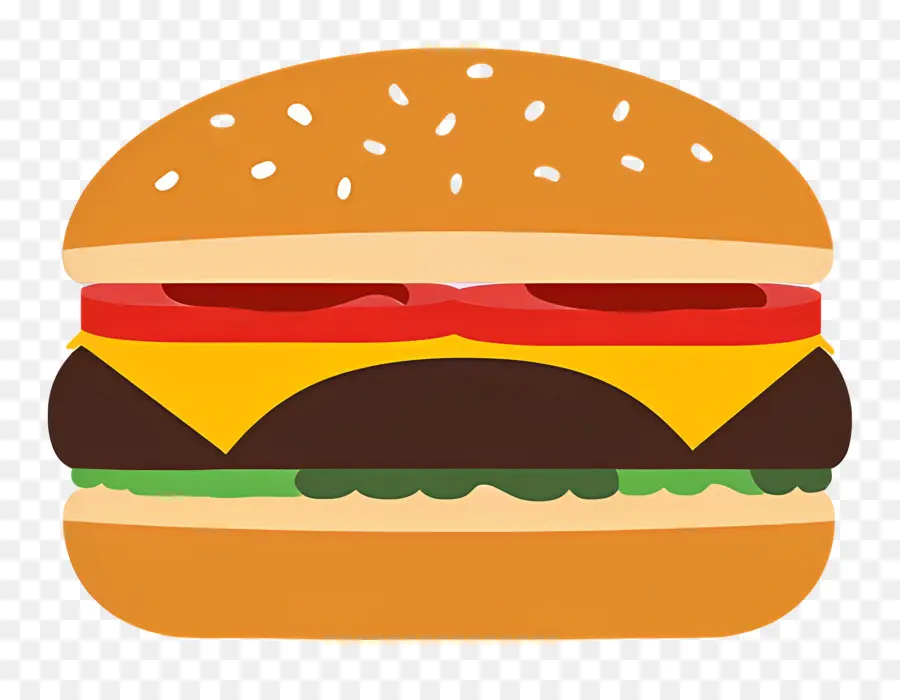 Logo Burger，Burger Berwarna Warni PNG