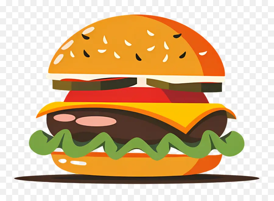 Logo Burger，Burger Kartun PNG