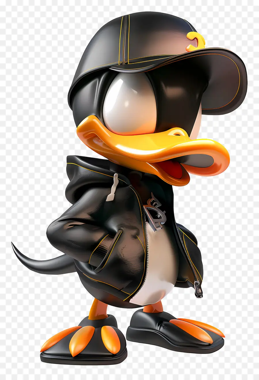 Bebek Daffy，Bebek Kartun PNG