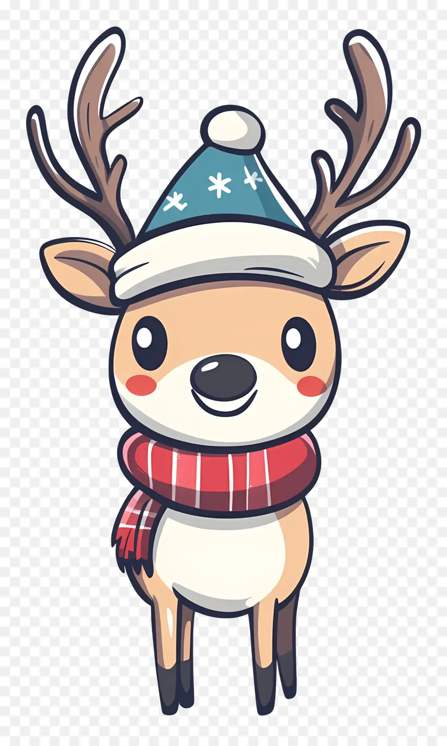 Rusa Natal，Rusa Seluncur Es PNG