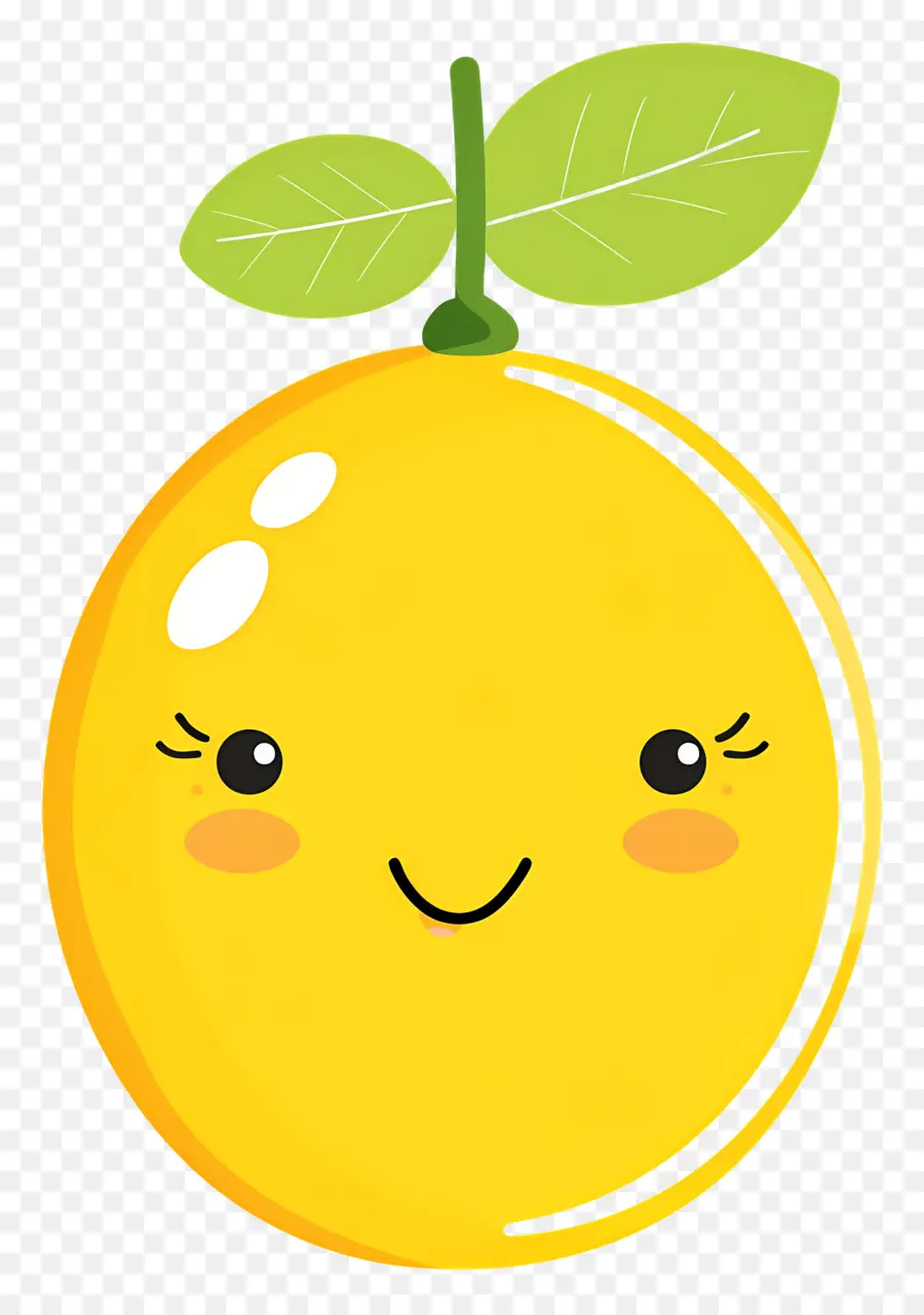 Lemon Kawaii，Selamat Oranye PNG