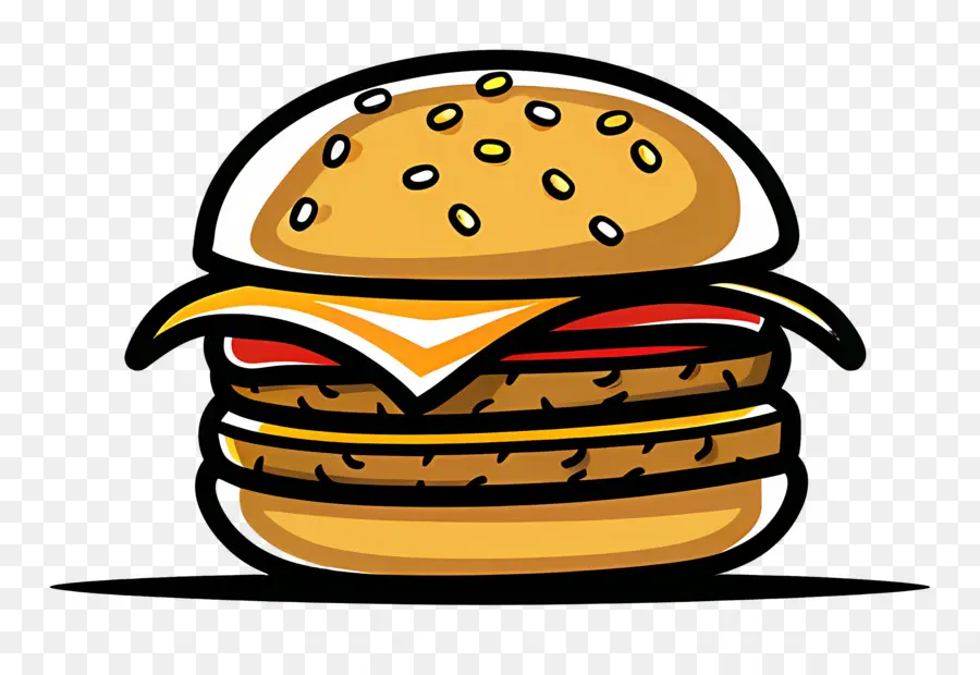 Logo Burger，Burger Kartun PNG