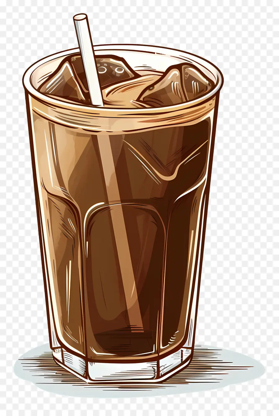 Kopi Dingin，Es Kopi PNG