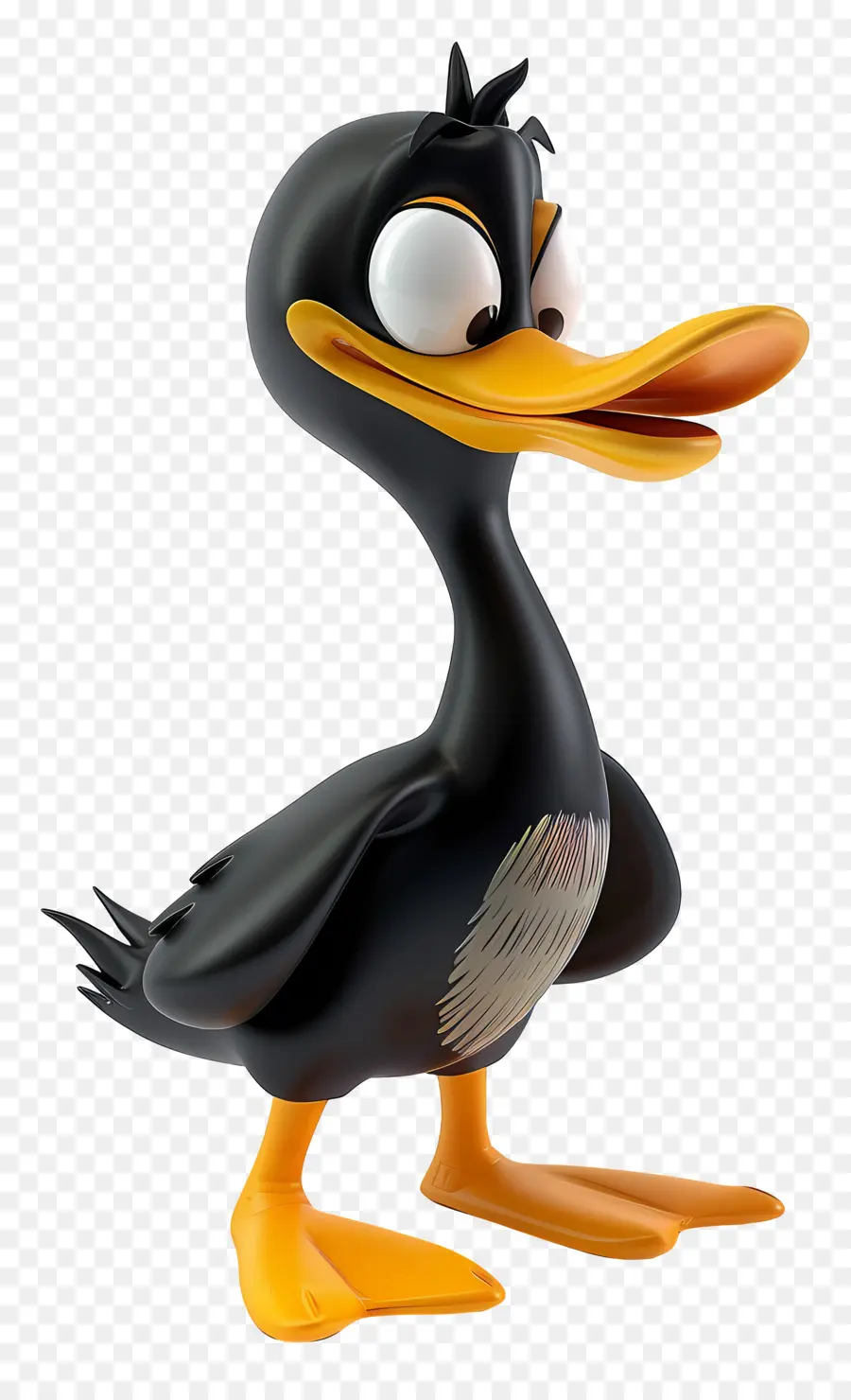 Bebek Daffy，Bebek Kartun PNG