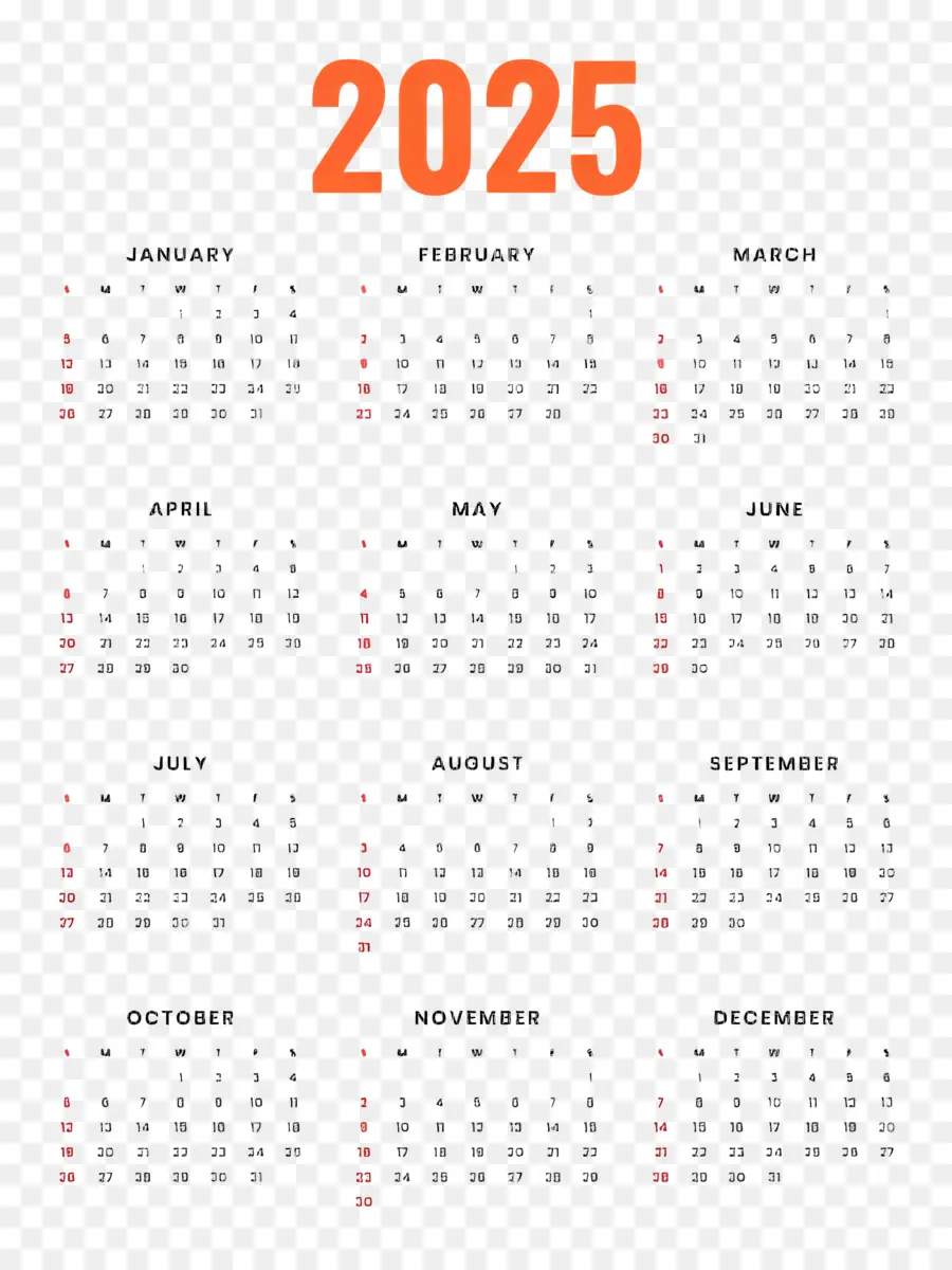 Kalender 2025，Tahun PNG