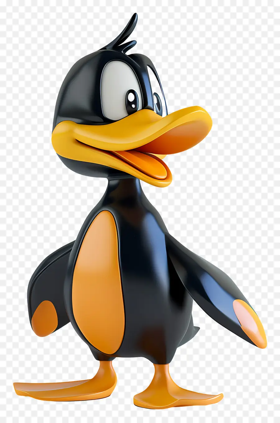 Bebek Daffy，Bebek Klasik PNG