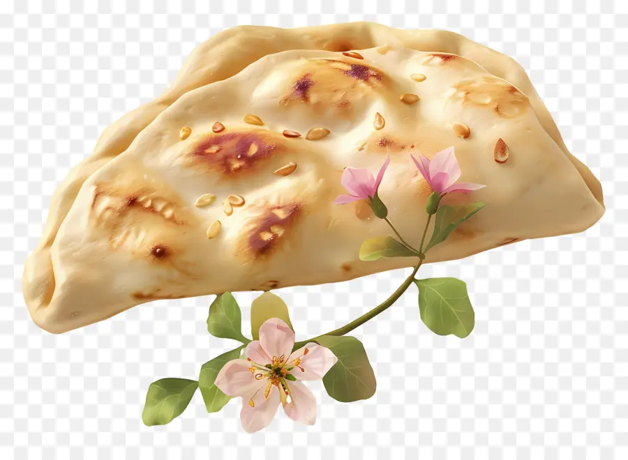 Roti Naan，Roti Pipih Isi PNG