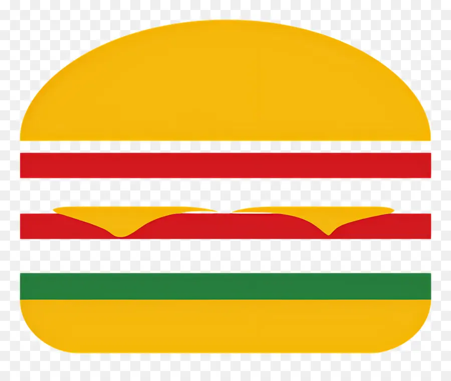 Logo Burger，Burger Sederhana PNG