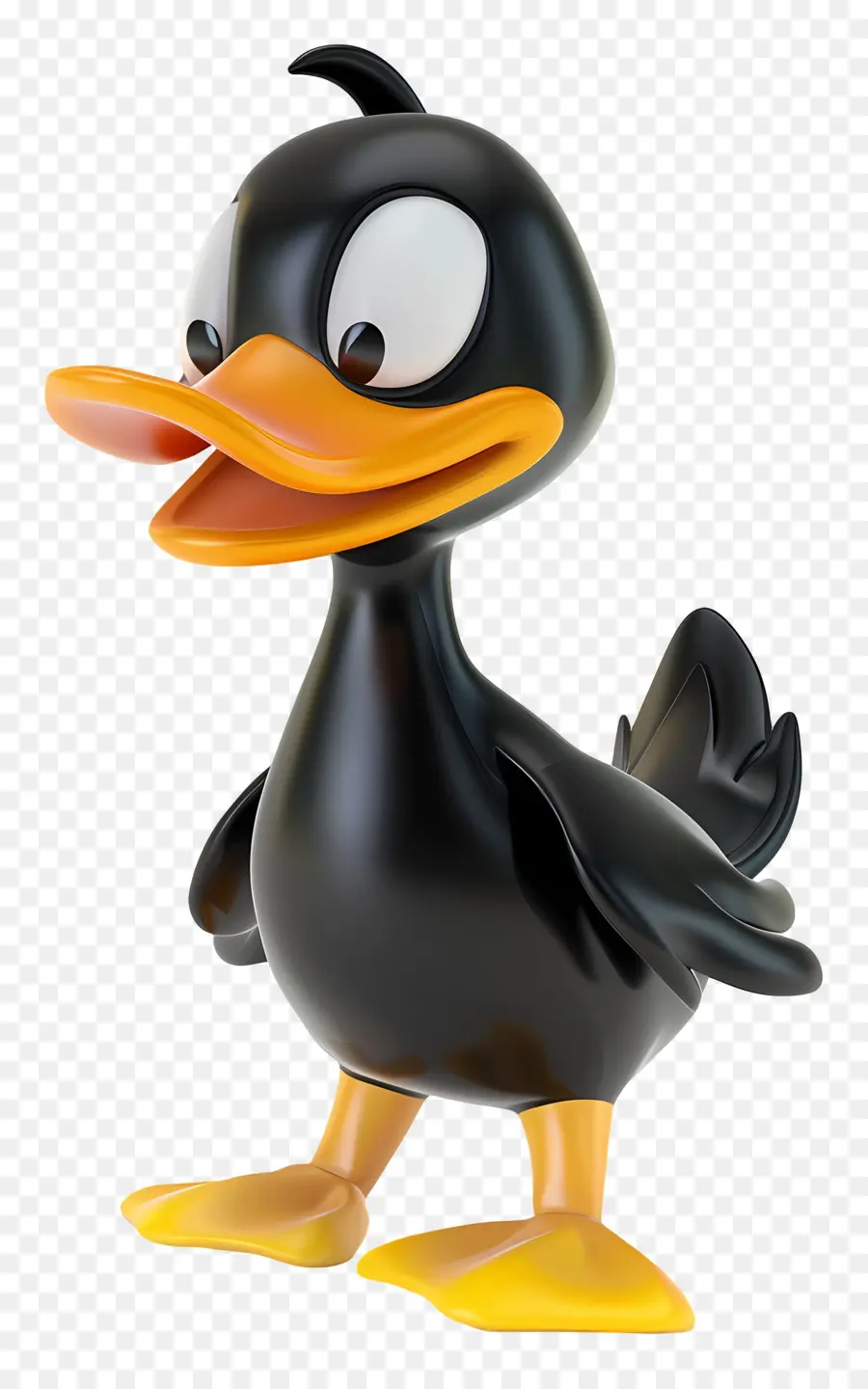 Bebek Daffy，Bebek Klasik PNG