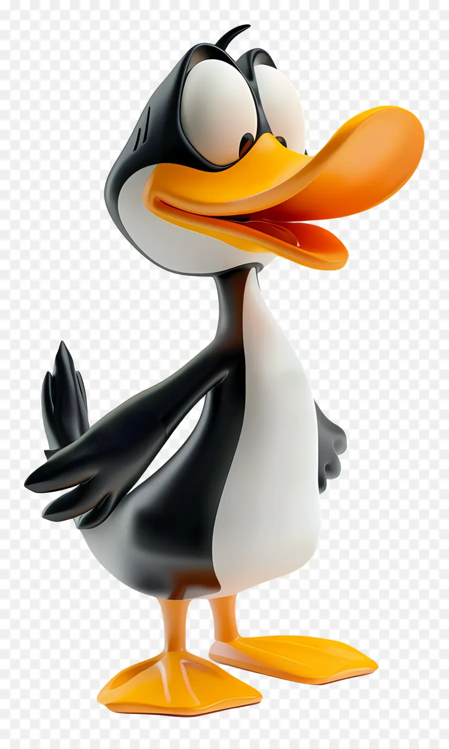 Bebek Daffy，Bebek Kartun PNG