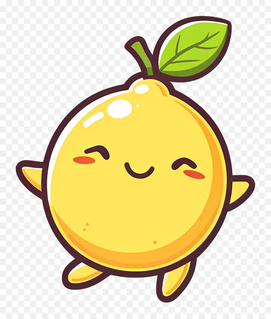 Lemon Kawaii，Selamat Oranye PNG