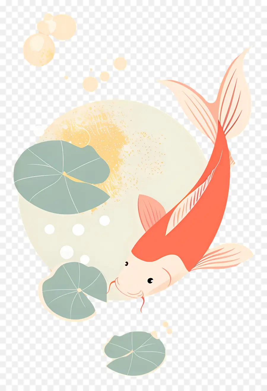 Ikan Koi，Kolam PNG