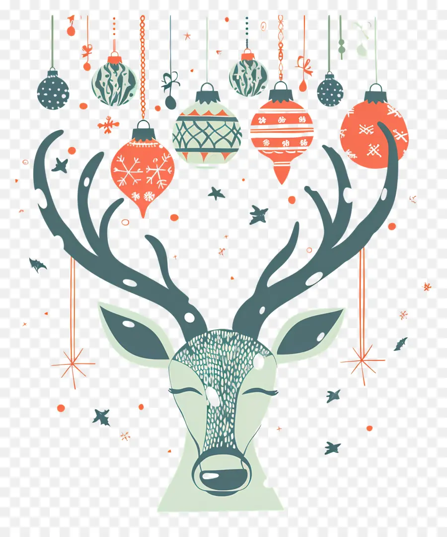 Rusa Natal，Rusa Dekoratif PNG