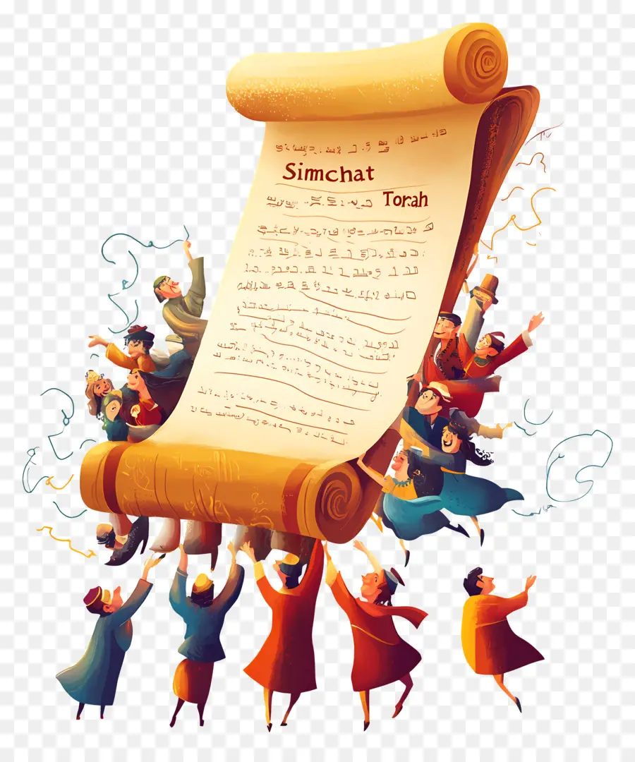 Simchat Taurat，Gulir Simchat Torah PNG