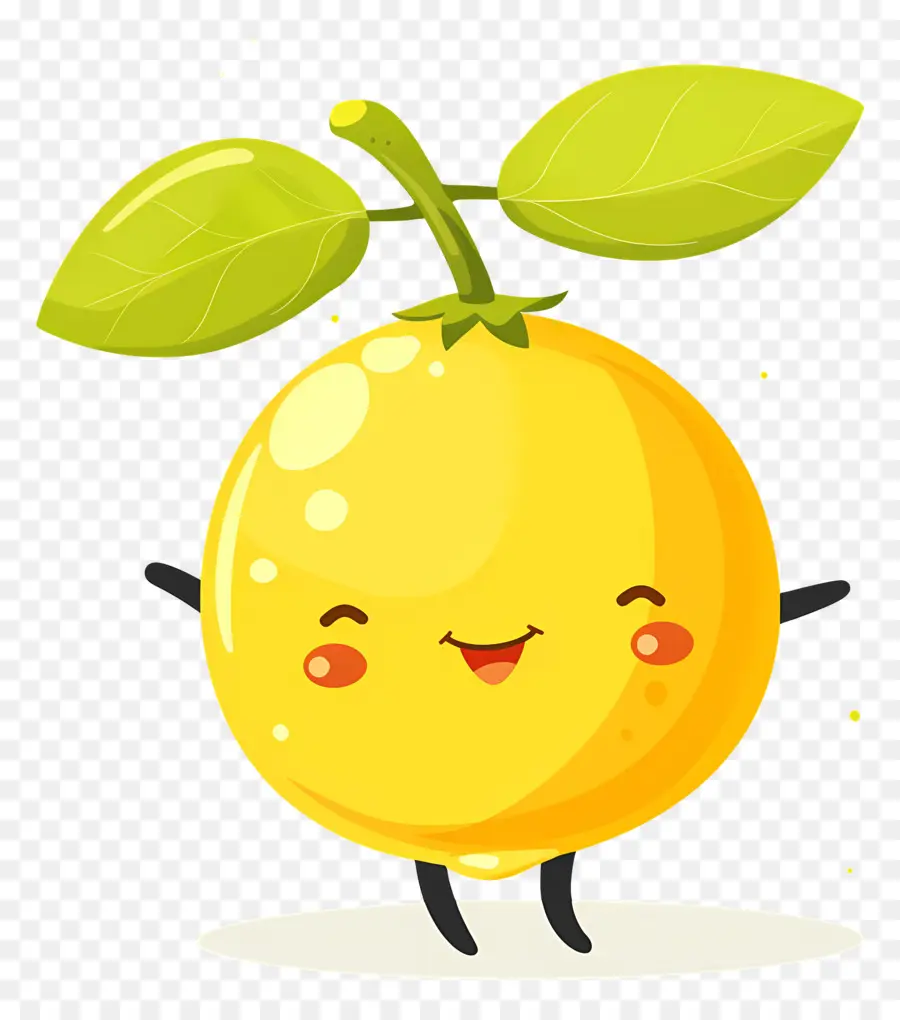 Lemon Kawaii，Selamat Oranye PNG