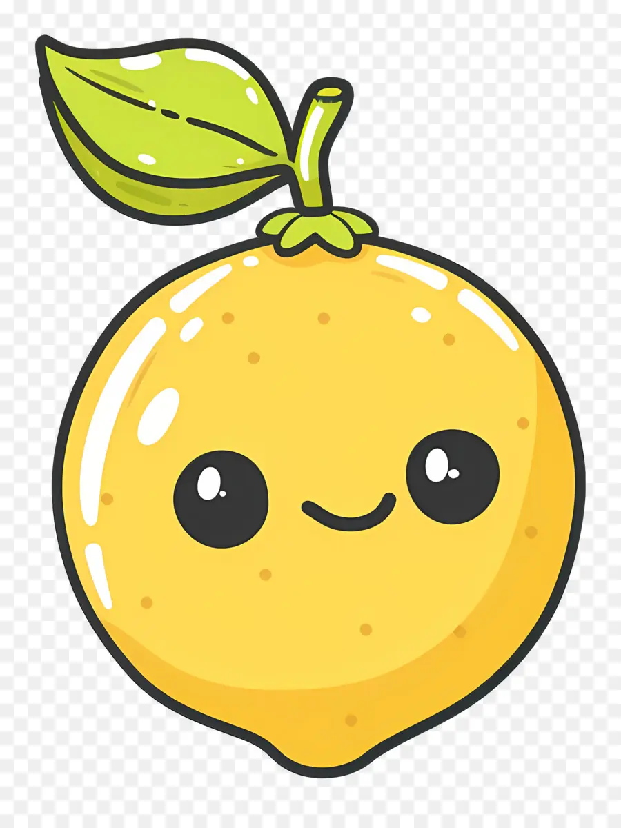 Lemon Kawaii，Selamat Oranye PNG