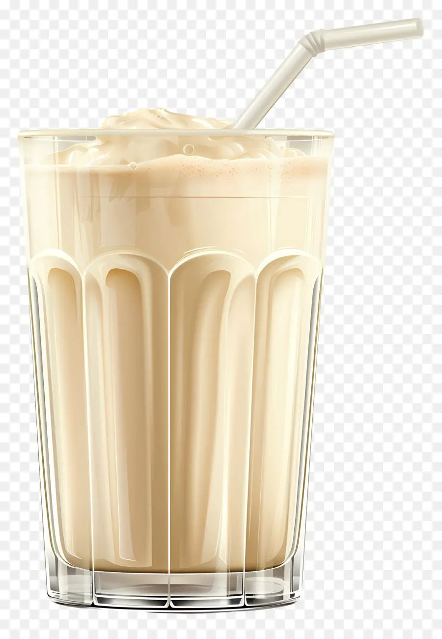 Minuman Kocok Susu，Milkshake Vanila PNG