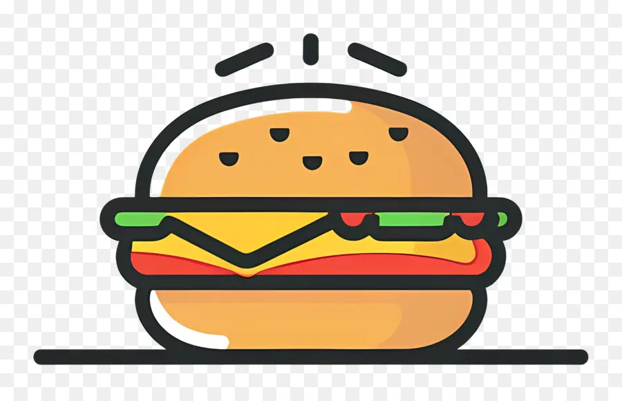 Logo Burger，Burger Kartun PNG