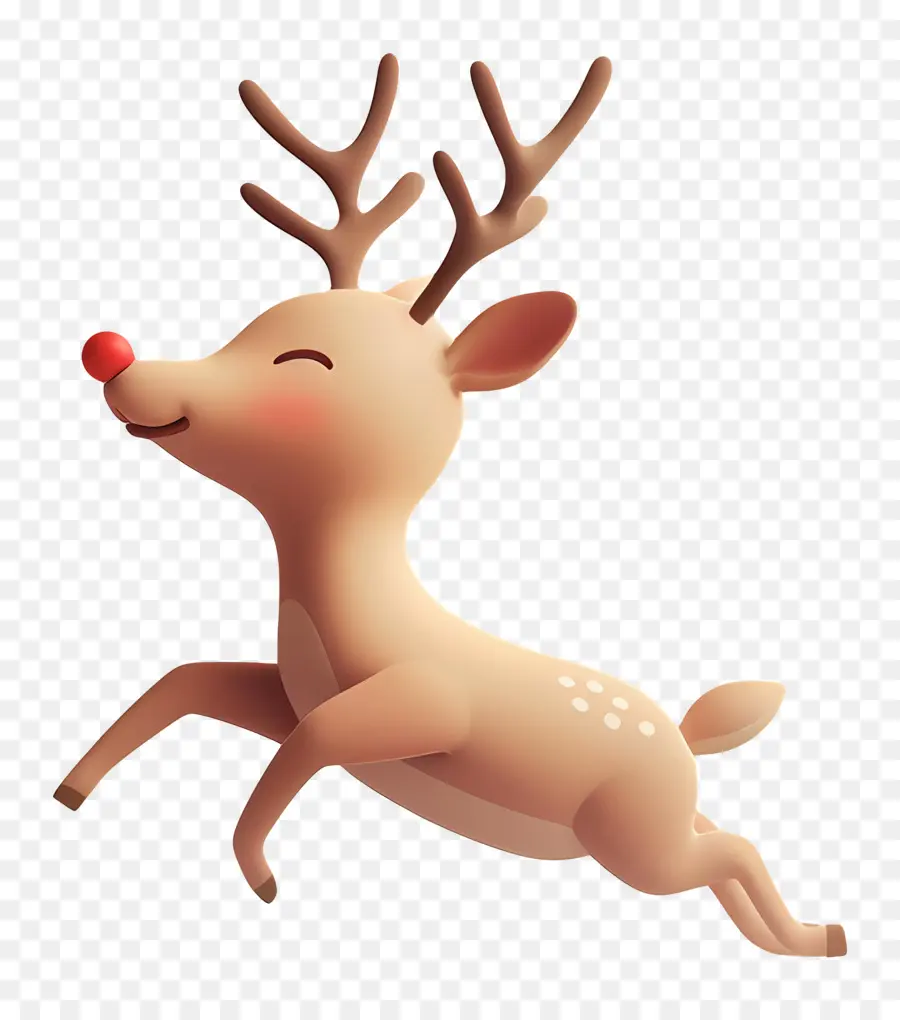 Rusa Natal，Rusa Kartun PNG