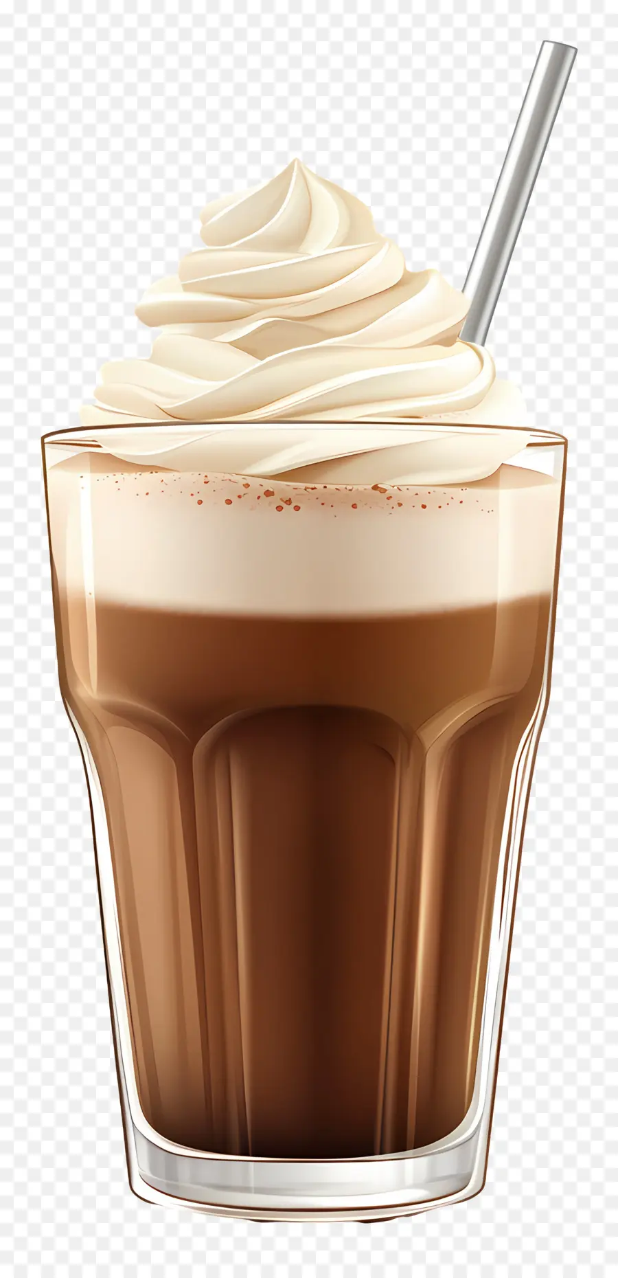 Moka Frappuccino，Es Kopi Dengan Krim PNG