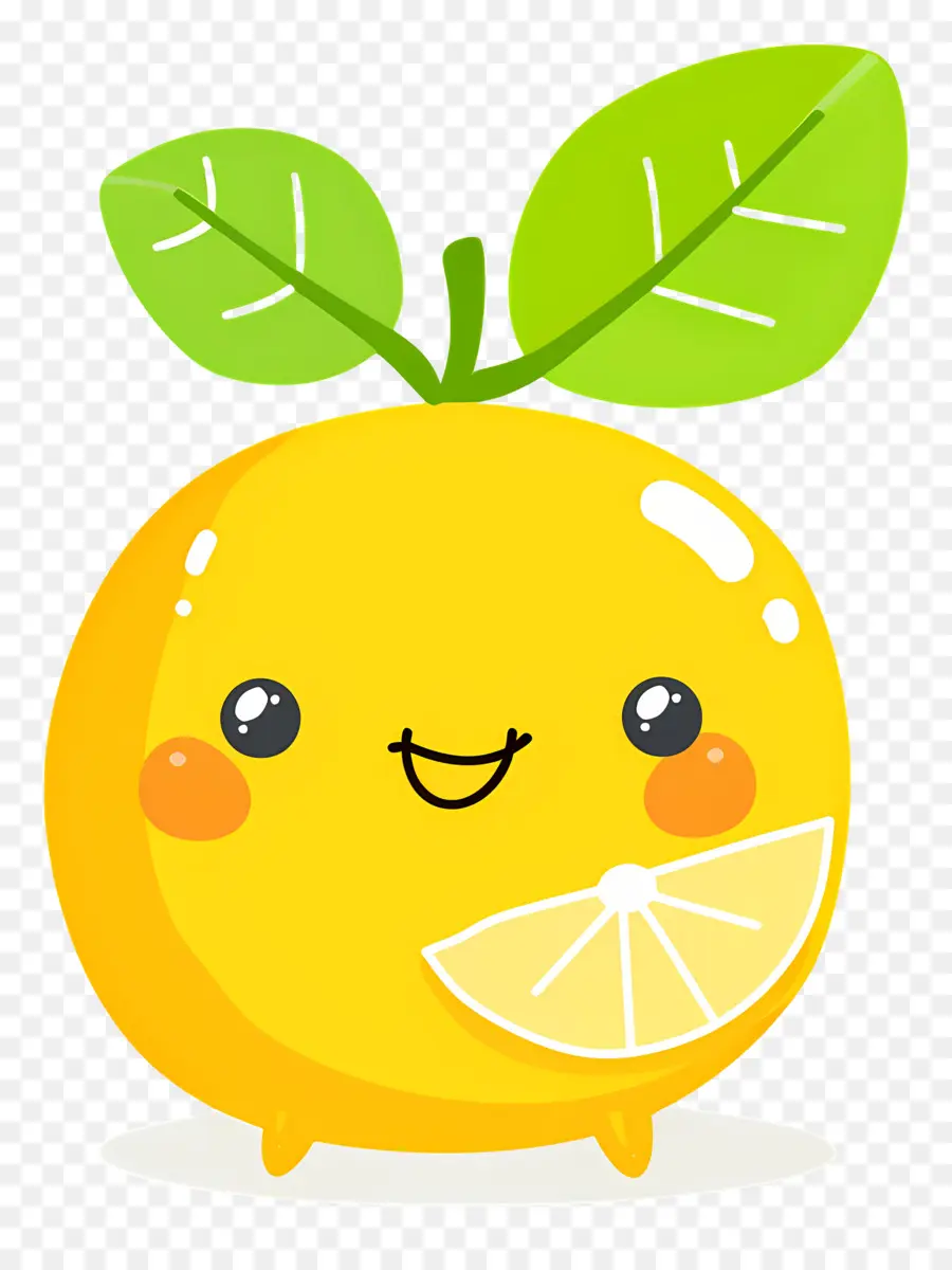 Lemon Kawaii，Selamat Oranye PNG