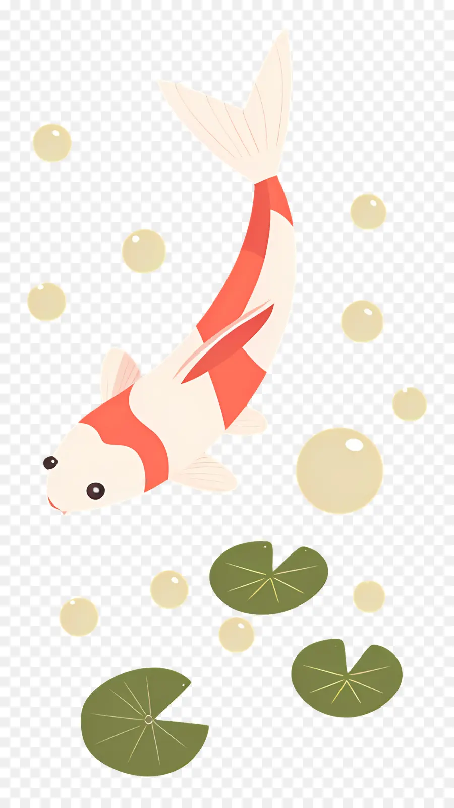 Ikan Koi，Kolam PNG