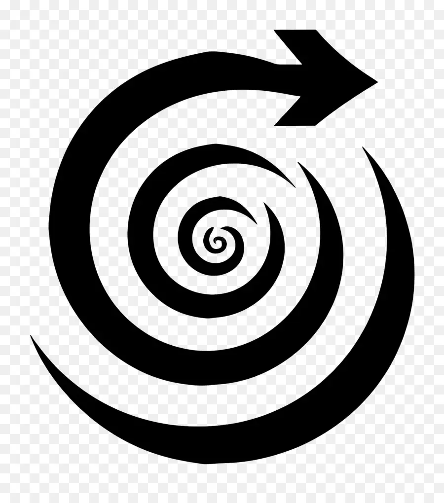 Panah Spiral，Spiral PNG