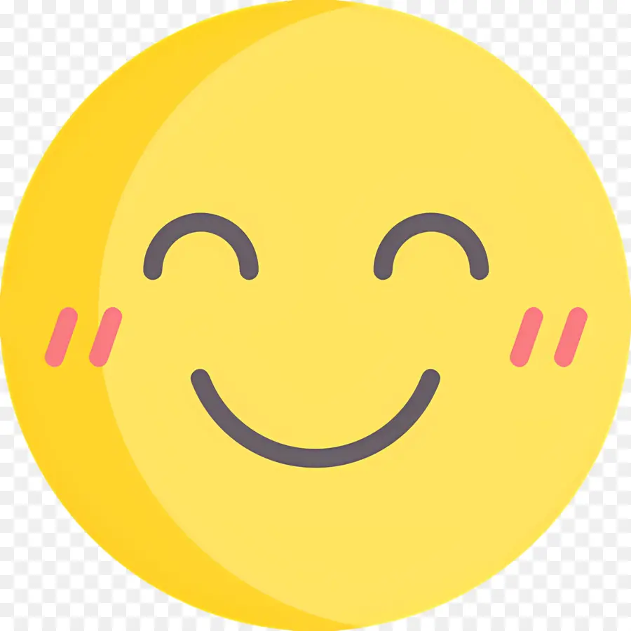 Emoji Senyum，Emoji Mata Hati PNG