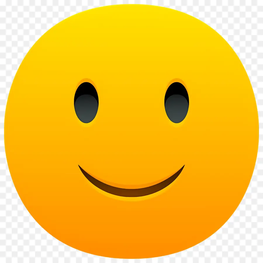 Emoji Senyum，Emoji Tersenyum PNG