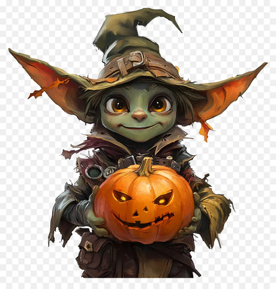 Labu Goblin，Goblin Dengan Labu PNG