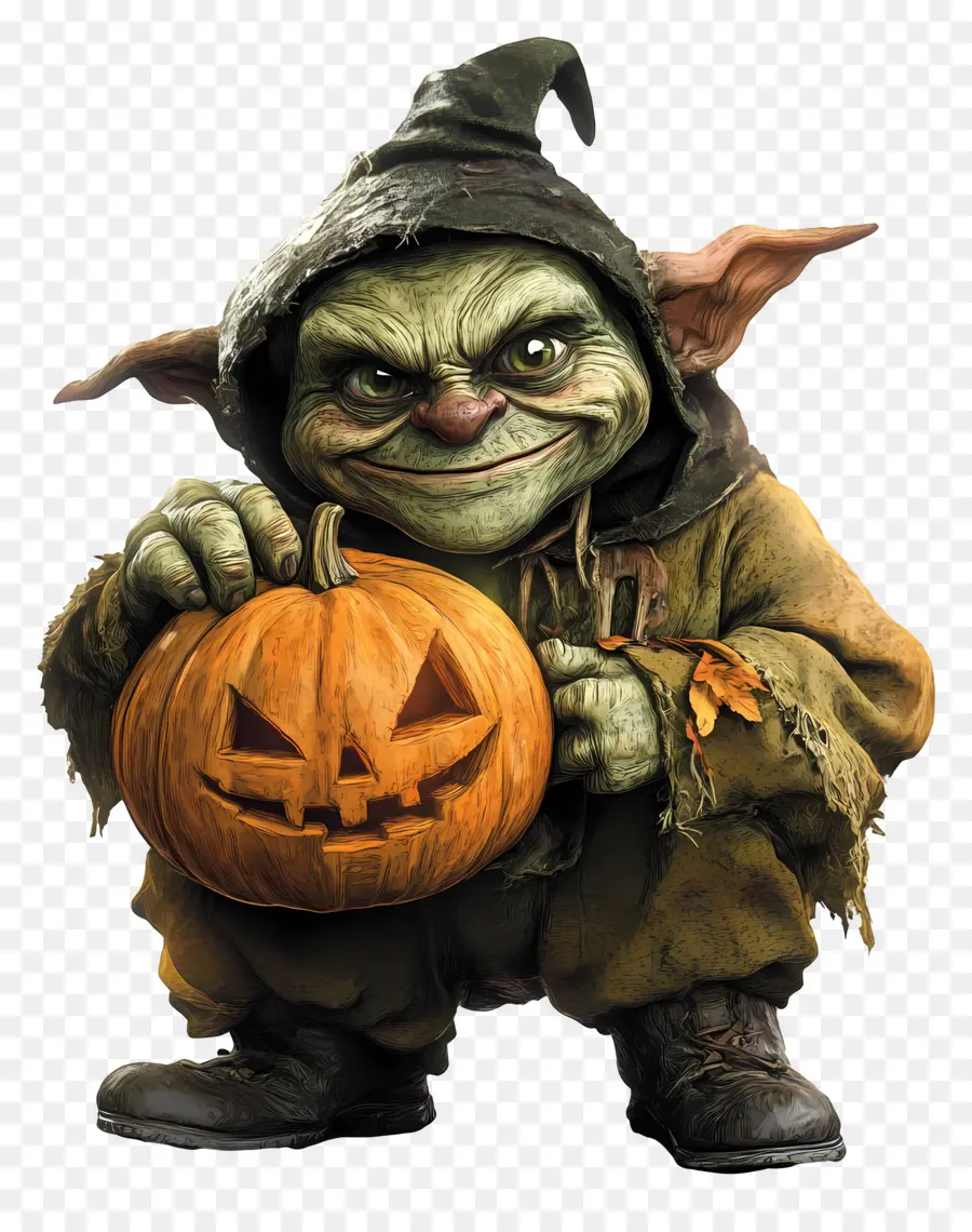 Labu Goblin，Goblin Dengan Labu PNG