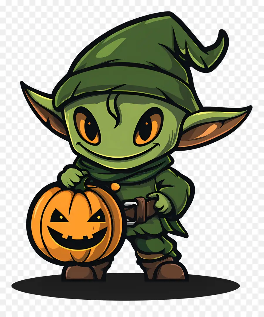 Labu Goblin，Goblin Dengan Labu PNG