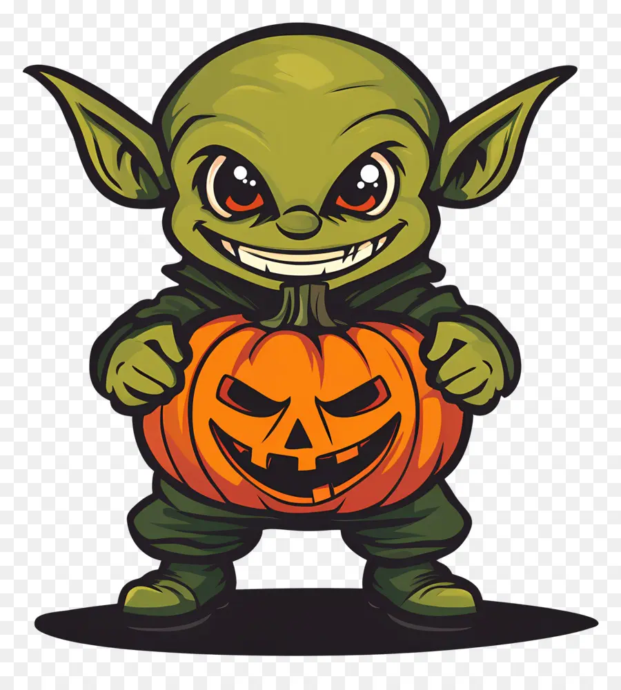 Labu Goblin，Goblin Dengan Labu PNG