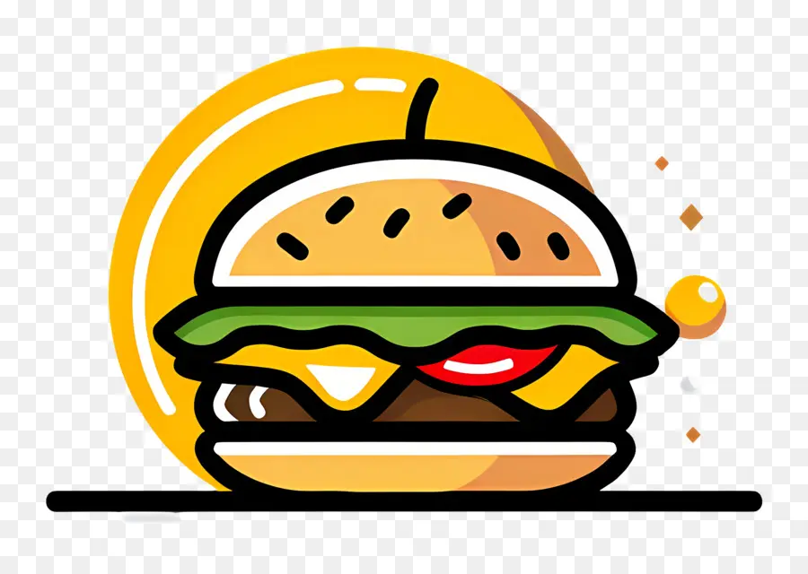 Logo Burger，Burger Kartun PNG