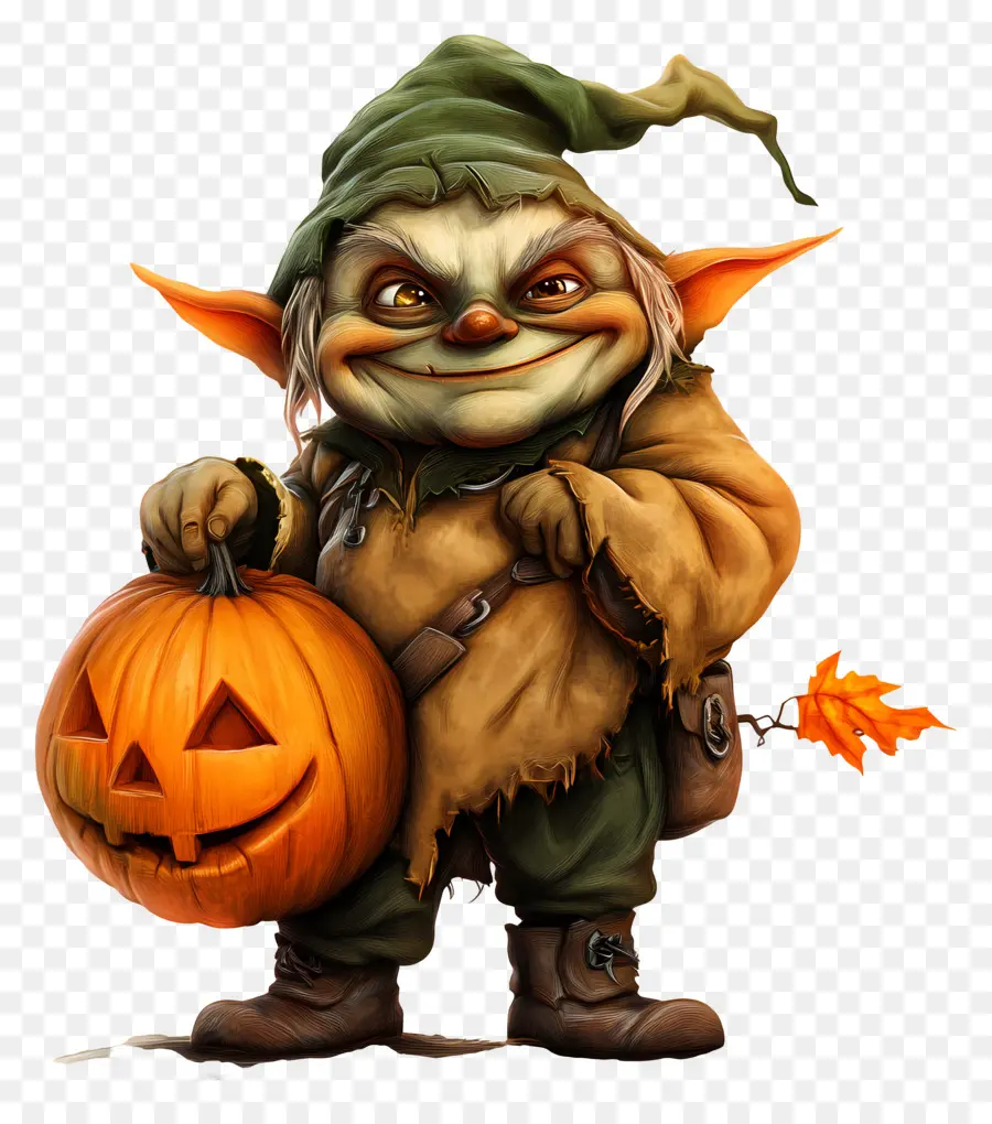 Labu Goblin，Goblin Dengan Labu PNG