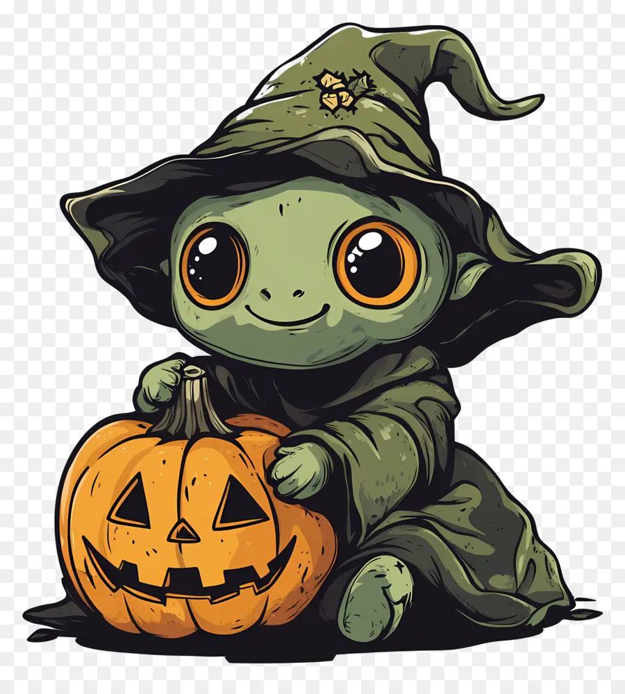 Labu Goblin，Goblin Lucu Dengan Labu PNG