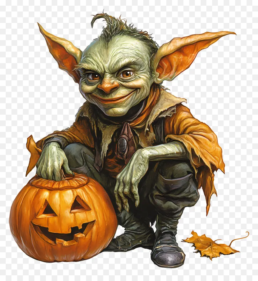 Labu Goblin，Goblin Dengan Labu PNG